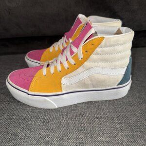 Vans Mini Cord Sk8-Hi Sneakers. New. Mens Size: 5.0 Women’s Size 6.5